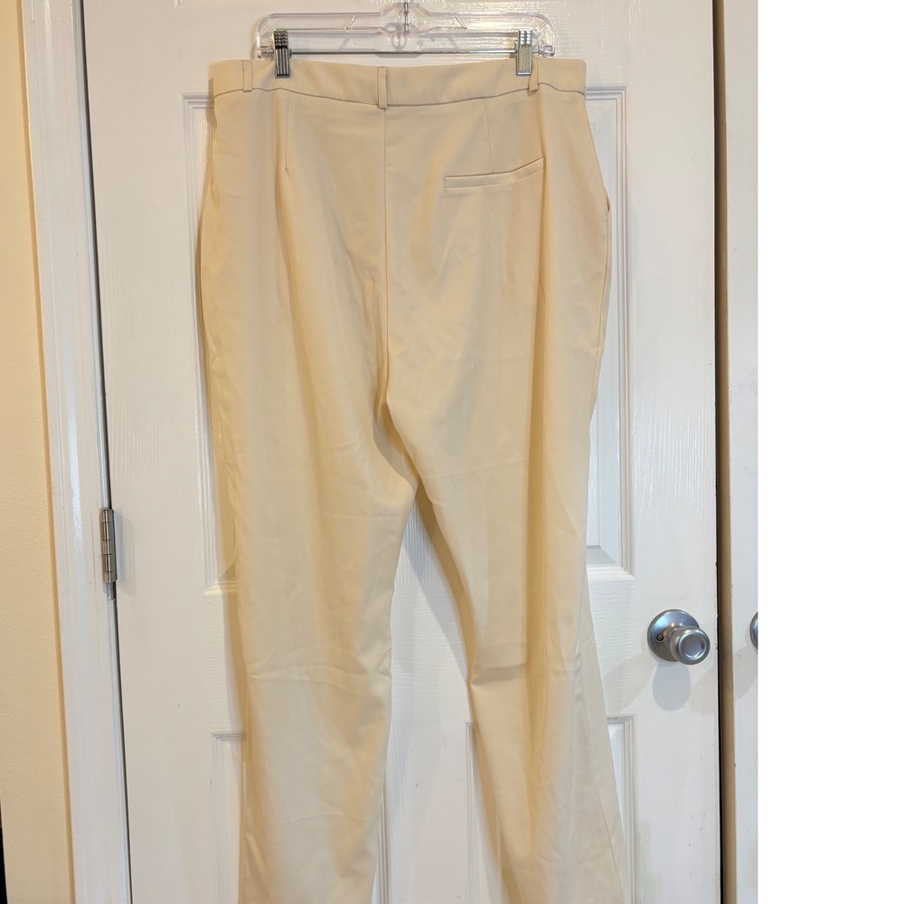 Banana Republic High Rise Wide Leg Jeans Size 28 Cream Ivory‎ Denim Pants